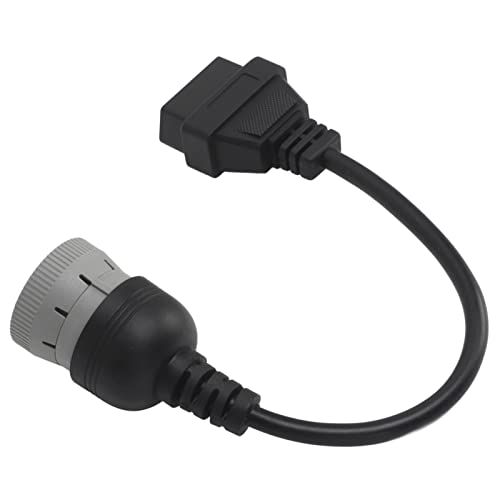6Pin to 16PIN OBD1 to OBD2 Diagnostic Cable Diagnostic Scanner Converter for J1708 Heavy Duty Truck - Thumbnail 4