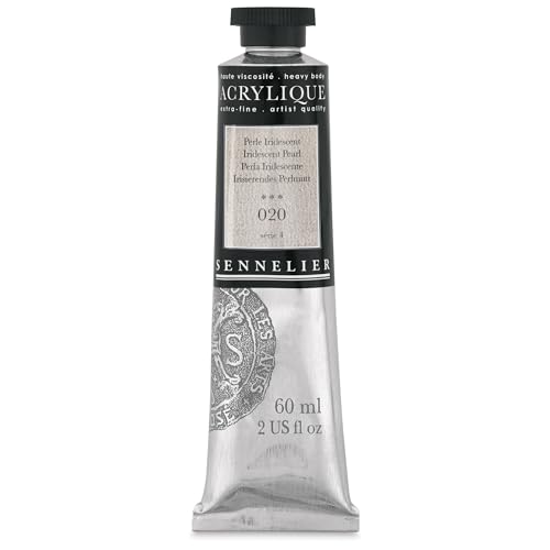 Sennelier Extra-Fine Artists' Acrylic, 60ml, Iridescent Pearl S4