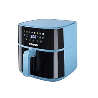 Tognana Iridea, Friggitrice ad aria 8 L, Plastica-Acciaio Inox, Carta da zucchero