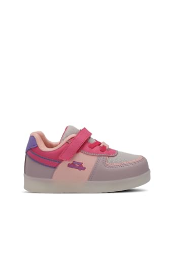 Slazenger PERLE Kız Çocuk Sneaker Ayakkabı Pembe/Mor, 24, SA15LP011K, Pembe/Mor, Kız çocuk