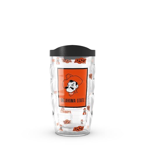 Tervis Oklahoma State Cowboys - Overtime Made in USA Double Walled Insulated Tumbler Travel Cup Keeps Drinks Cold & Hot, 10oz, Classic