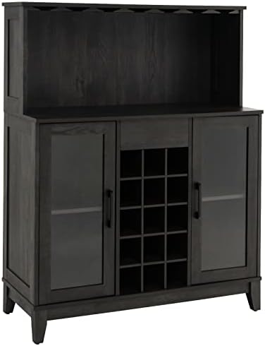 Dining Living Room Buffet Cupboard (Black)