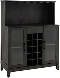 Dining Living Room Buffet Cupboard (Black)