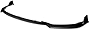 3Pcs Car Front Bumper Lip Spoiler Wing Body Kit Compatible with Toyota Corolla L LE XLE 20-22, Matte Black