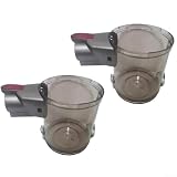 Pattumiera compatibile con aspirapolvere portatili HKoenig UP600 e UP810, progettato specificamente per aspirapolvere portatili UP600/UP810 (confezione da 2)