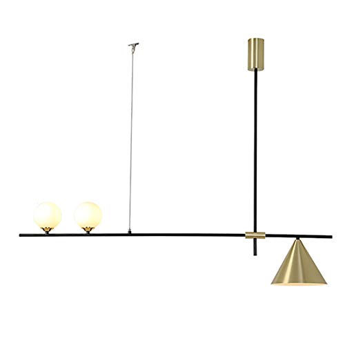 Lustre plafonnier doré de style luxe postmoderne, luminaire suspendu haut de gamme pour créateurs
