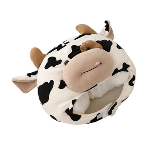 Chapeau coton doux motif vache idéal pour vos soirées déguisées et carnavals