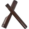 Sawtooth Mahogany Clave, Dark Stain Percussion Claves