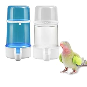 2Pcs Plastic Vogelvoeder Papegaai Water Feeders Papegaai Water Dispenser Huisdier Vogel Plastic Water Clip Voor Vogelkooi Accessoires Grote Capaciteit Ontwerp