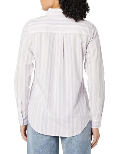 Image of Amazon Essentials Women's Regular-Fit Long-Sleeve Button-Down Cotton Poplin Shirt, Business Casual