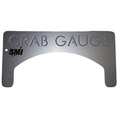 Source Management Crab Gauge Deluxe Stamped Alum 6-1/4