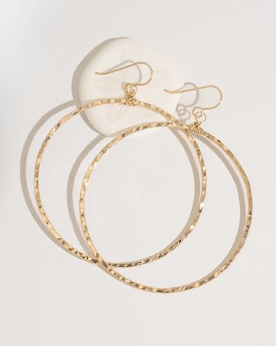 Jewelry: Boho Hoops for Women – Lifetime Color Guarantee – Waterproof, Non-Tarnish, Hypoallergenic, Gold PVD Coated Earrings – Perfect for Beach, Weddings, Holiday Gifts - Small to Large Sizes2