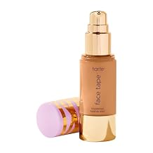 tarte face tape foundation Full-Coverage 12hr Waterproof Makeup, Hydrating & Smoothing with a Natural Matte Finish for Transfer-Proof Comfortable Long-Wear Foundation, Vegan & Cruelty-Free