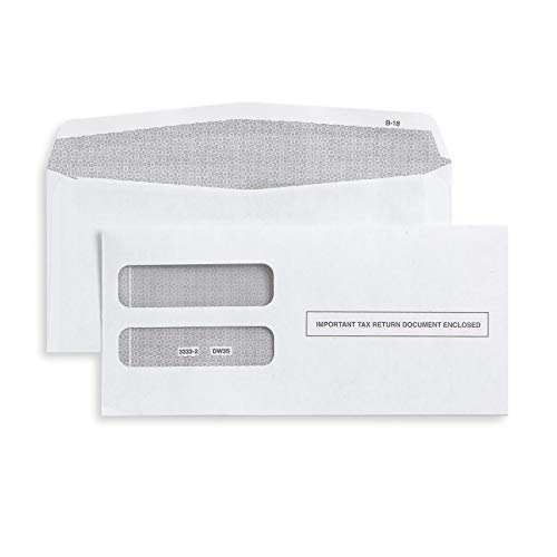 Blank 2022 W2 3 Up Tax Forms, 50 Employee Sets, Ideal For E-Filing, Works With Laser Or Inkjet Printers, 50 Sheets And 50 Self Seal Envelopes #TOP4