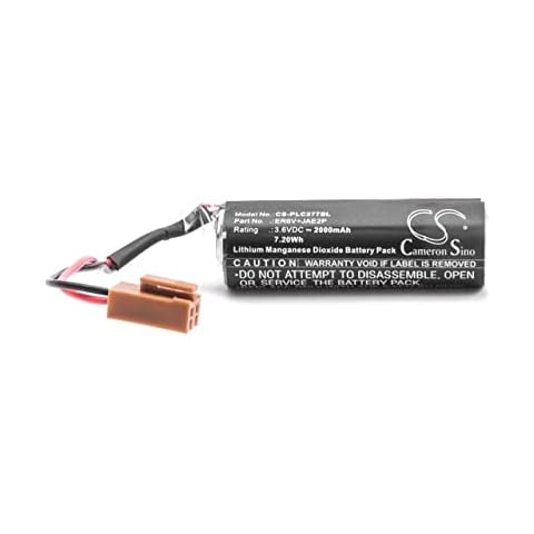 vhbw Batería Li-MnO2 2000mAh (3.6V) Cover