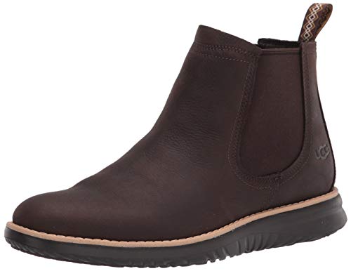 UGG mens Union Weather Chelsea Boot, Grizzly, 12 US