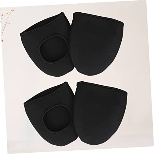 2 pares de fundas impermeables para zapatillas de ciclismo, fundas térmicas para pedales y asiento, cubiertas para punta de zapato, luces frontales y traseras recargables, portavasos para bicicleta, resistente a la lluvia, para carretera miniatura 5