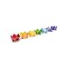FindSomethingDifferent Lotus Tea Light Holder Small Gold Set of 7 Chakra Colors