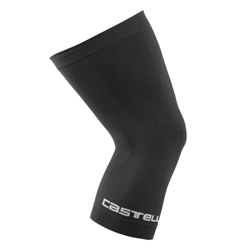 Castelli Pro Seamless Knee Warmer, Scaldamuscoli Unisex – Adulto, Black, S/M
