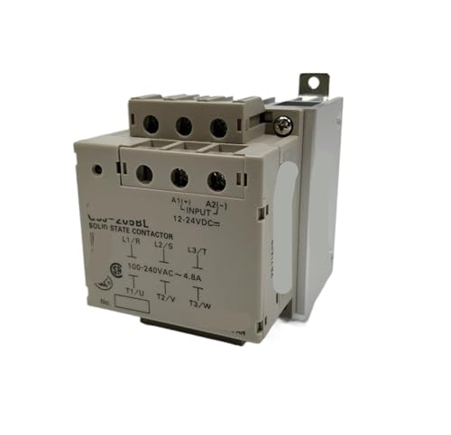 Relais statique G3J-205BL pour contrôle de moteur industriel triphasé
