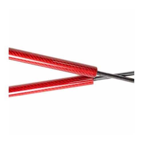 Vérins capot avant pour SEAT Ibiza Mk3 6L 2002-2008 en fibre de carbone rouge
