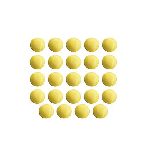Imãs De Geladeira e quadro magnético decorativo 24 Un - Bolinha Amarelo
