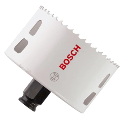 BOSCH Bi-Metal Hole Saw (for Wood and Metals, 8% Cobalt Alloy, Progressive Tooth Design, Ø 79 mm, Accessory Drills) 1 BOSCH Bi-Metal Hole Saw (for Wood and Metals, 8% Cobalt Alloy, Progressive Tooth Design, Ø 79 mm, Accessory Drills)