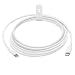 Produktbild kiuei USB C auf USB C LadeKabel 3M, 100WType C SchnellladeKabel für iPhone15/MacBook Air/Pro, iPad Mini 6/Pro 2022/Air 5, Samsung Galaxy S21/S21+/S20,Note 20/S20 Ultra Note 20, Pixel 7,6 etc Weiß