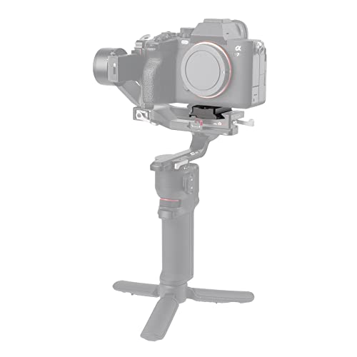 Image of FocusFoto Upper Quick Release Baseplate QR Plate for DJI Ronin RS3 Mini & RS4 Mini Gimbal Stabilizer, Compatible with RS2 RSC2 RS3 Pro RS4 Pro Arca-Swiss Standard Camera Tripod Ballhead