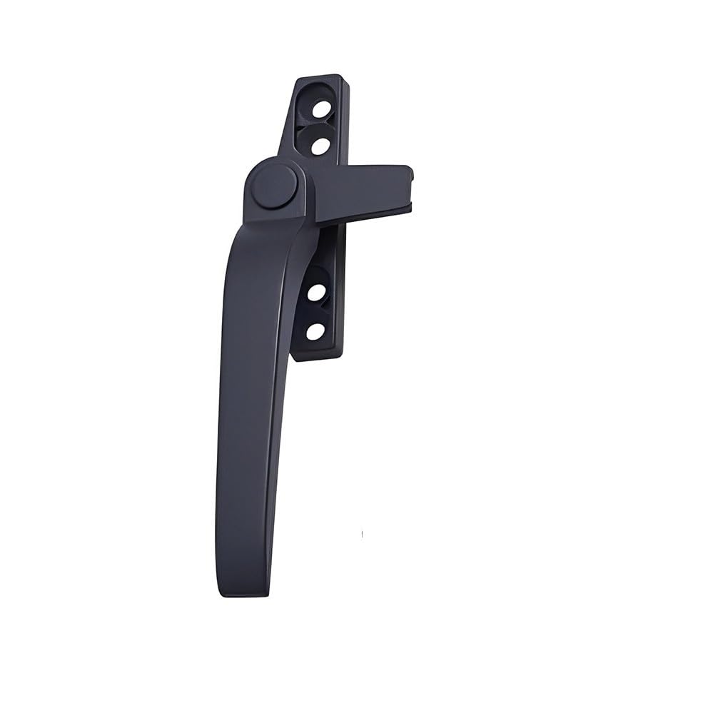 DFHEsdfD Window Handles, Aluminum Alloy Lever Casement Convenience Handily Install Professional Household Accessories(Left Dark Gray)
