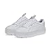 PUMA Women's KARMEN REBELLE Sneaker, Puma White-Puma White, 8.5