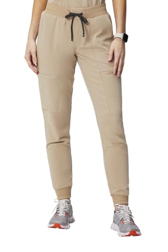 Fabletics Women's Active Scrub Jogger - MotionTech, Pocket-Packed, Lightweight, Wrinkle-Resist, Semi-Slim Fit