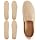Pigskin Barefoot Shoe Insert Cuhsion Sockless Insoles for Men Flats Sneaker - 7