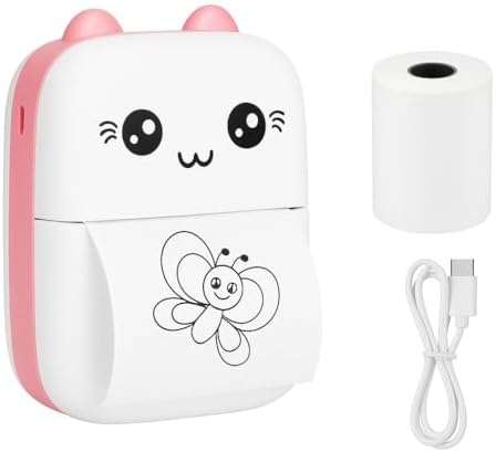 Mini Impressora Portátil Térmica Adesiva Bluetooth Sem Fio | Impr...