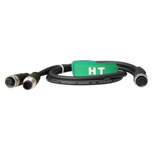 Cable M12 de 5 pines para interruptor de sensor de actuador Profinet industrial, 15m 2