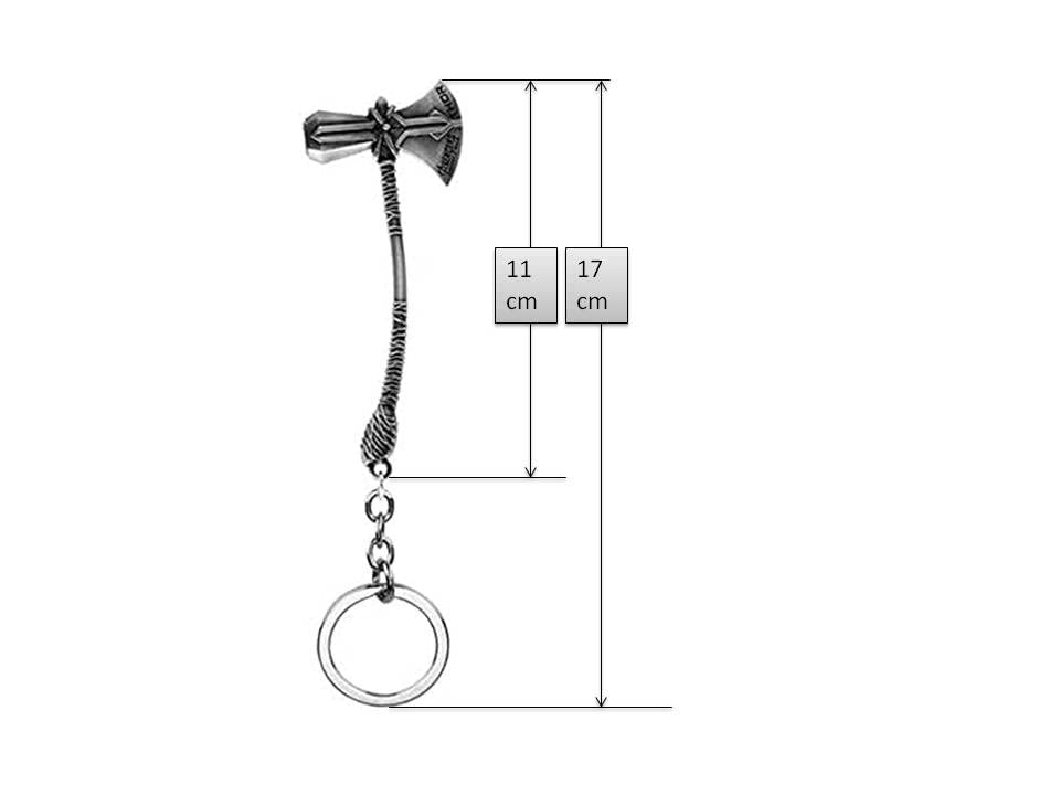 Image of Thor Hammer /Stormbreaker /Axe Design Keys chain AND Doctor Strange Eye /Rotating Eye Designs KeyChain, Combo Key Chains, Multicolor, Cars Bikes Keyrings