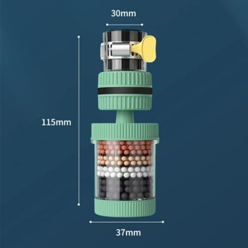 Filtre à eau pour robinet charbon actif élimine chlore fluor