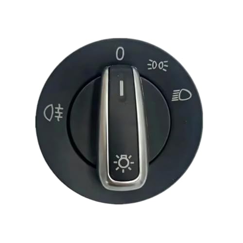 Interruptor de faro para VW Touran y Caddy mando de luces antiniebla compatible de repuesto
