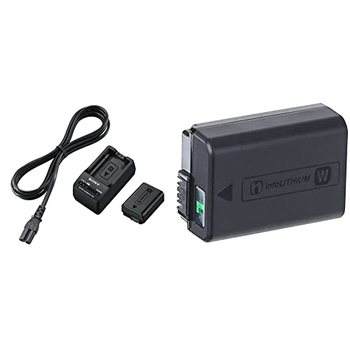 Sony ACC-TRW kit chargeur secteur et NP-FW50 batterie rechargeable pour appareil photo Alpha