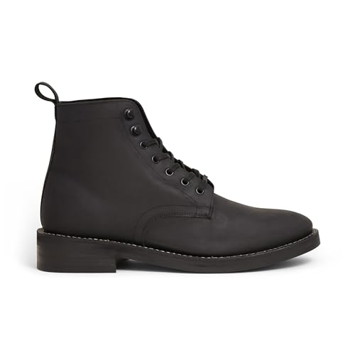 Image of Denali Men's Boot - Premium Full-Grain Leather Ankle Boot with Studded Outsole & Glove-Lined Interior