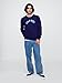GAP Mens Fashion Logo Crew Sweatshirt Twilight Navy M