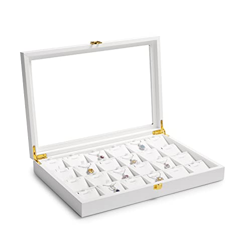 Boîte à bijoux blanche à offrir pour une organisation raffinée
