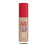 Rimmel London - Lasting Finish 35 Hour Foundation, Long-Wearing, Hydrating, Vegan Formula, Full-Coverage - Ivory