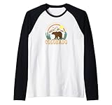 outdoor mountain landscape hiking wildlife nature colorado maglia con maniche raglan