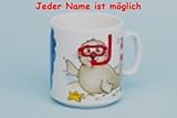Kinderbecher Unbekannt Kinderbecher mit Motiv Robbe mit Taucherbrille