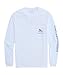 Vineyard Vines Men's Long-Sleeve Pocket Tee, White Cap