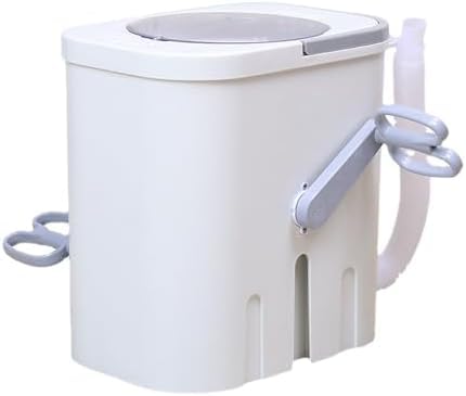 Lavadora manual, lavadora de manivela, con cesta de lavado, doble modo, eléctrica, para dormitorios, apartamentos y camping.