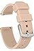 GadgetWraps 14mm Silicone Watch Band Strap with Quick Release Pins - Compatible with Pebble, Fossil, Skagen, Wristology - 14mm Quick Release Watch Band (Sand, 14mm)
