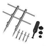 Objektiv-Reparatur-Set für Kamera, Dreifachkopf-Öffnungswerkzeug, Saugnapf, professionelles Set, Werkzeuge für Fotografen (ohne Saugnapf)