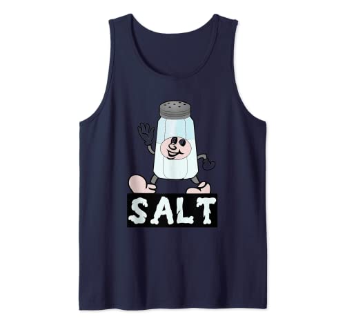 Kawaii Salt Shaker Halloween Costume Best Friend Anime Tank Top